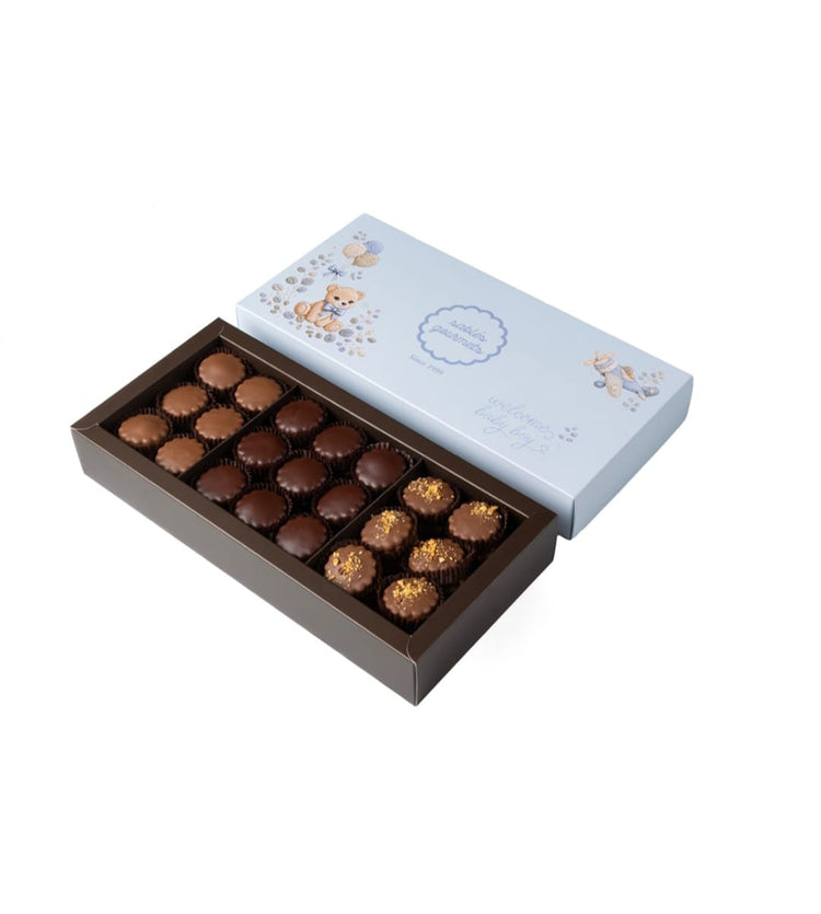 Baby Boy Dark/Milk/Hazelnut Sablés Box