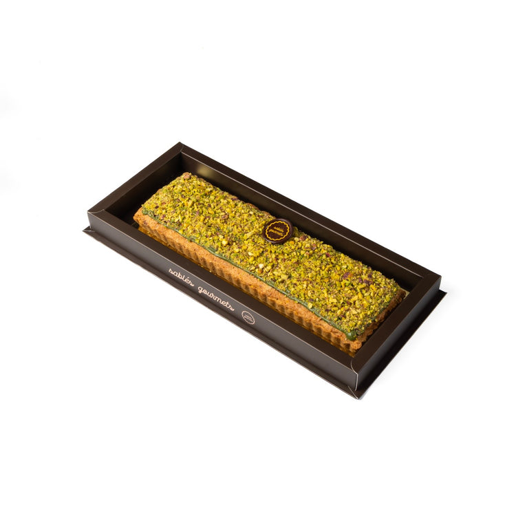 Pistachio & Raspberry Tart
