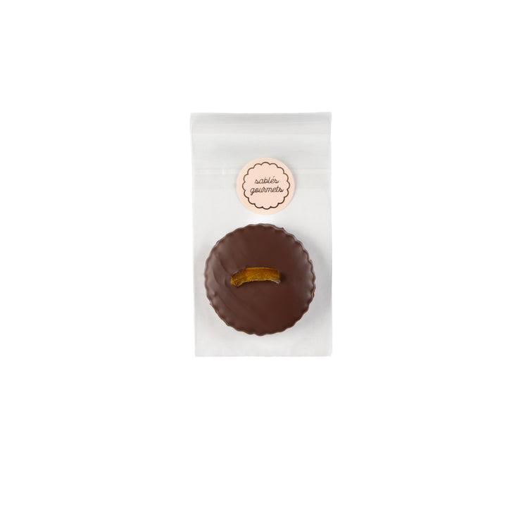 Dark Chocolate Orange Sablé
