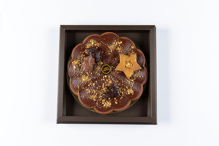 Christmas Hazelnut Sablé Tart