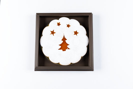Christmas Jam Sablé Tart