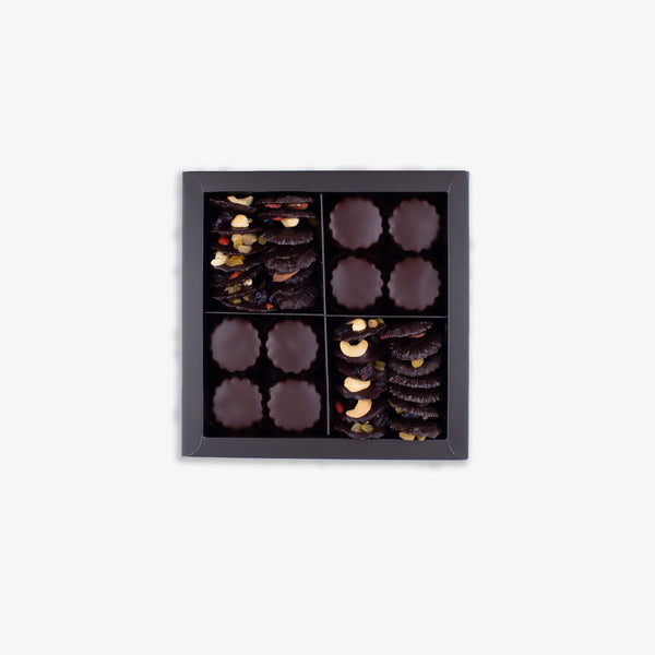 Dark Chocolate Mendiant & Sablés - Sablés Gourmets