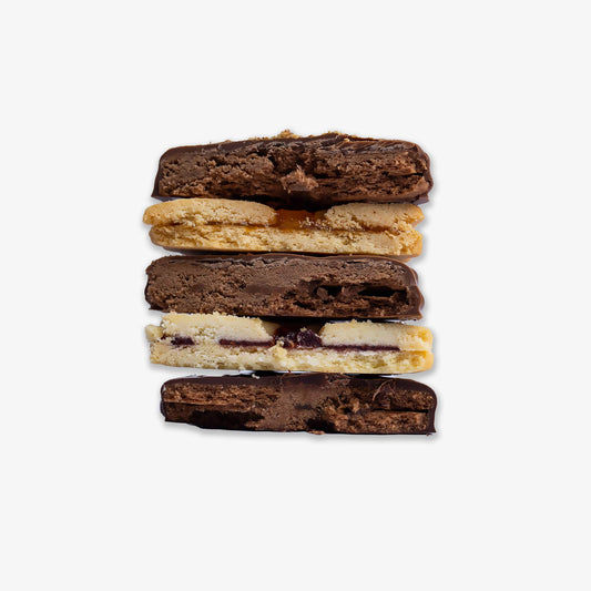 Luxurious Chocolate Sablés presented with elegance for gourmet enthusiasts
