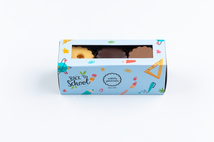 Back to School Mini Sablés Box