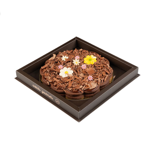 Easter Dark Chocolate Sablés Tart