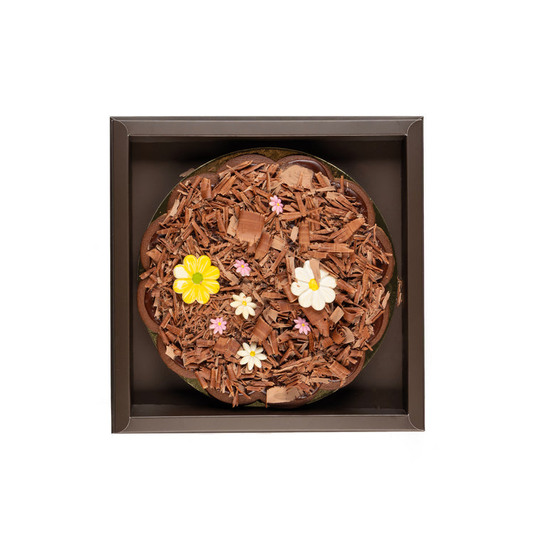 Easter Dark Chocolate Sablés Tart