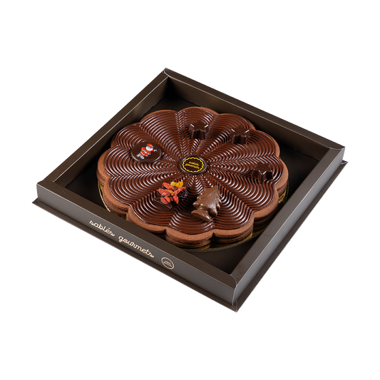 Christmas Chocolate Sablé Tart