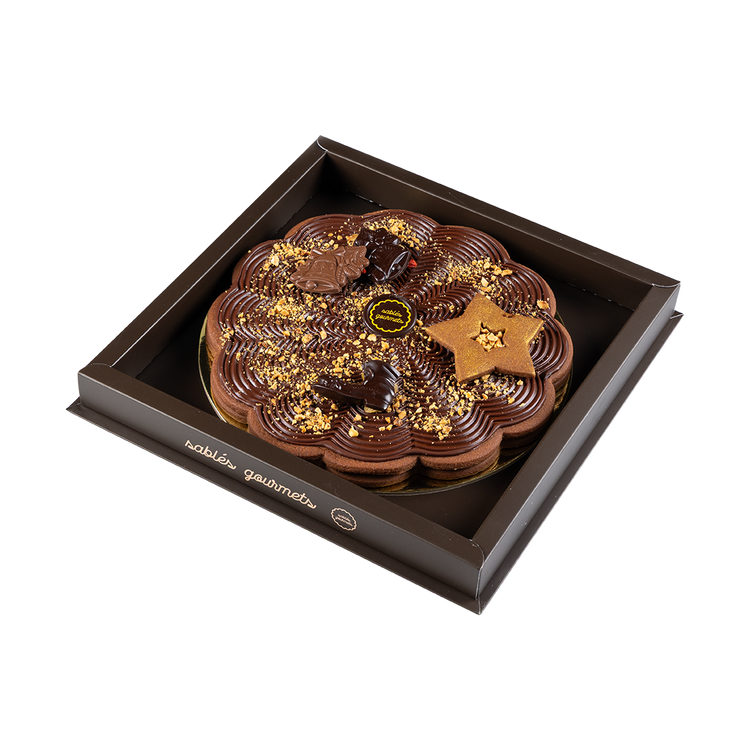 Christmas Hazelnut Sablé Tart