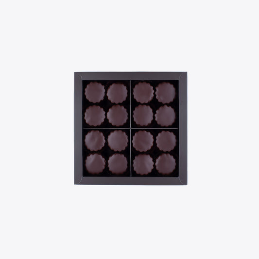 Dark Chocolate Sablés Box - Sablés Gourmets