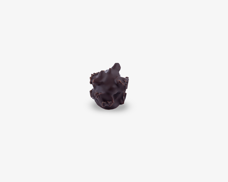 A luxurious Dark Chocolate Rocher with a bold and smooth flavor, perfect for celebrations